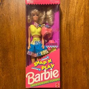 💖 Snap N’ Play Vintage Barbie ~ NRFB 💖